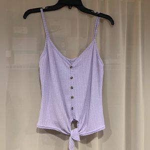 Knit style tank top